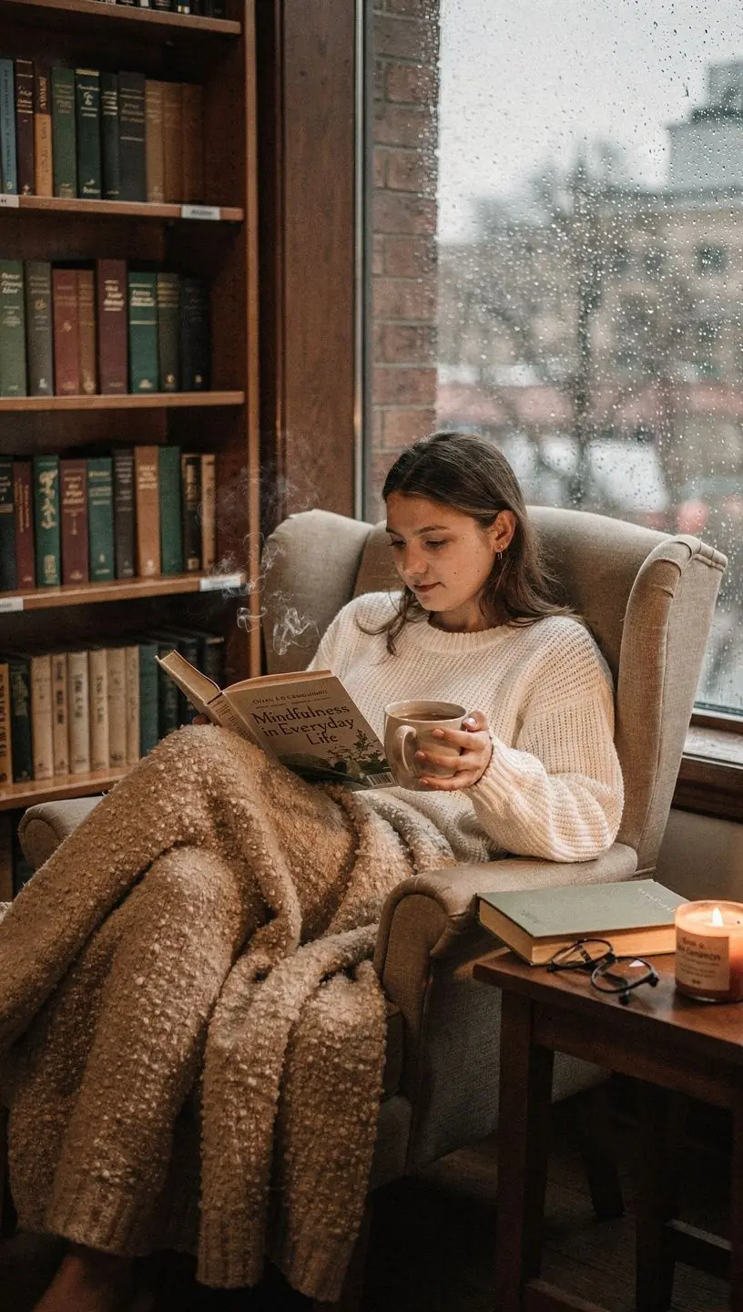 Minimalistinis arbatos servizas ant stalo tyliai vakaro atmosferai kurti.